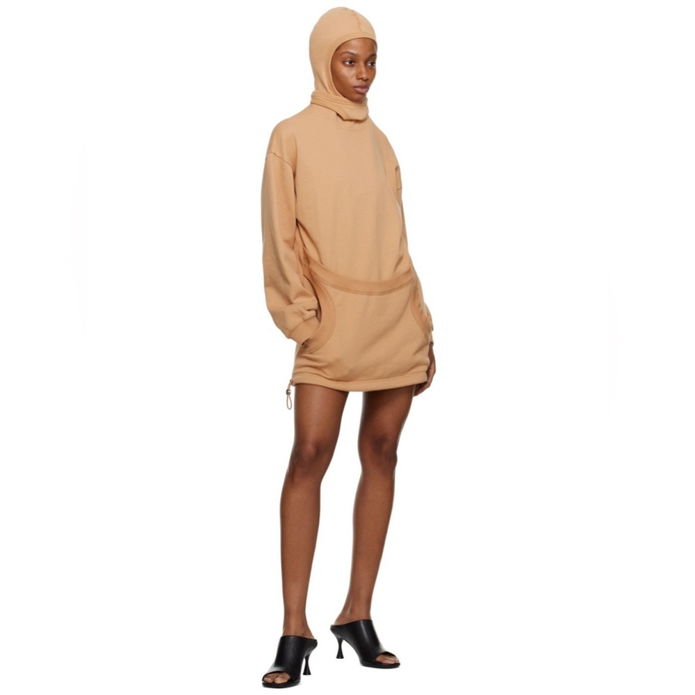 Dion Lee Tan Cowl Neck Sweater